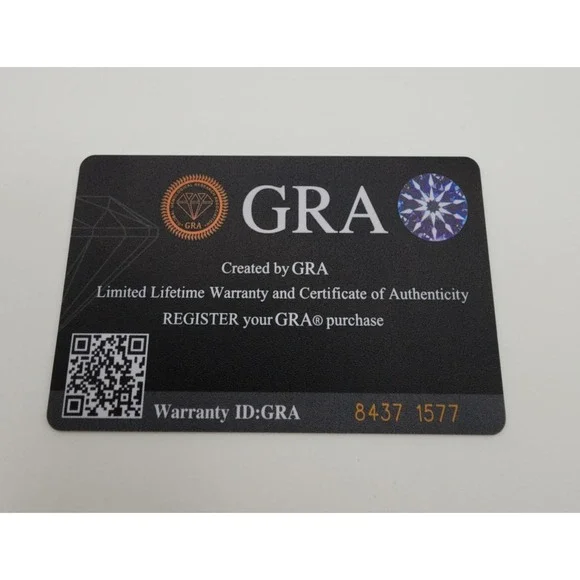 2.2 CTW Moissanite Waterfall Pendant  925 Silver GRA Certified Brilliant Jewelry - Picture 5 of 16